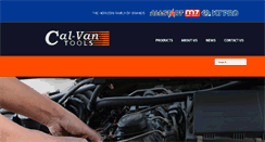 Desktop Screenshot of cal-vantools.com