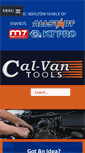 Mobile Screenshot of cal-vantools.com